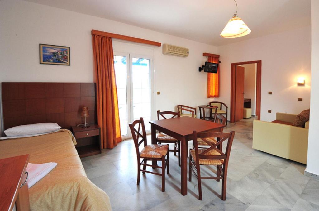 Anna Ageliki Aparthotel Damnóni Szoba fotó